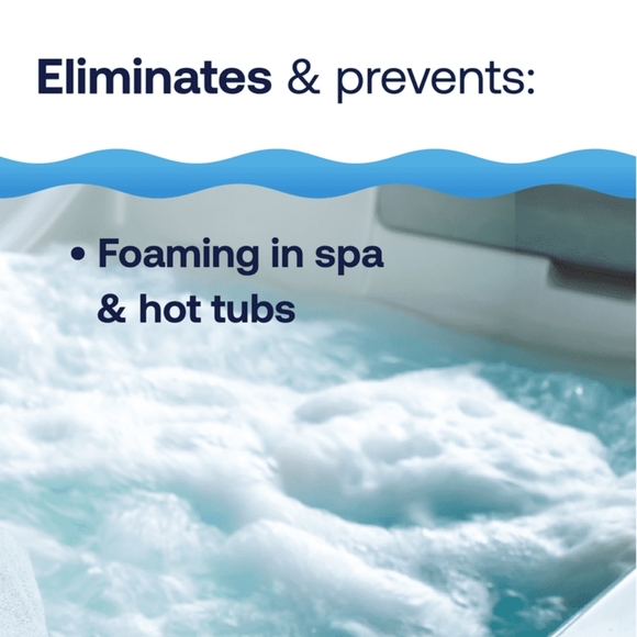 HTH Spa Care Defoamer, Eliminates Foaming & Softens Water 16 oz/each, Lot of 5 - Picture 3 of 3